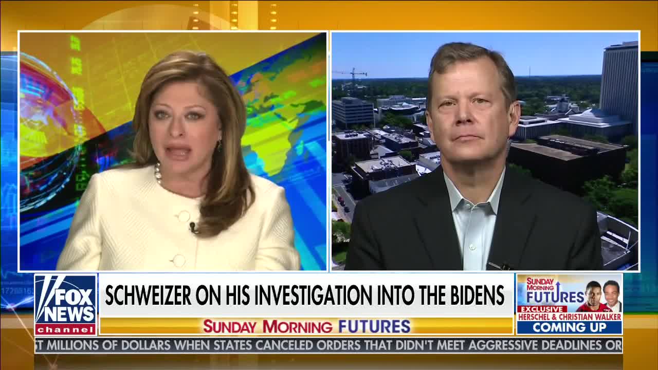 Peter Schweizer Says The Enrichment From Hunter Biden Corrupt Dealings Flows To Joe Biden