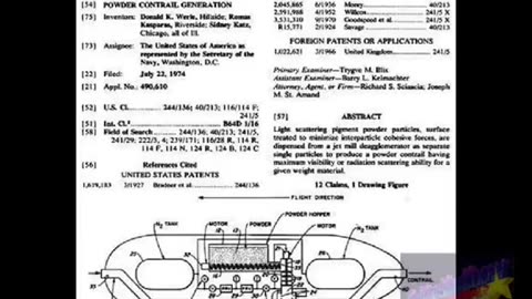 Geoengineering chemtrails