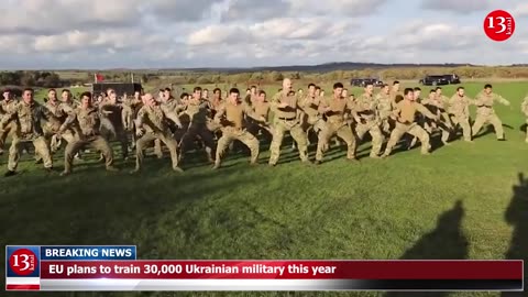 EU plans to train 30,000 Ukrainian military this year