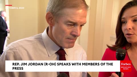 BREAKING NEWS- JIM JORDAN MAKES HIS CASE TO BE SPEAKER- 'I THINK I CAN DO THAT'