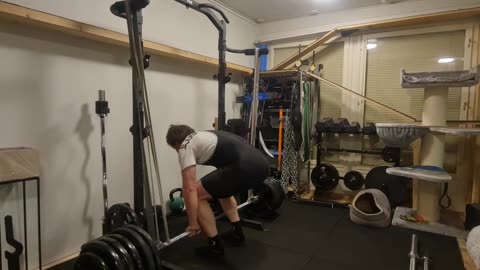 Deadlift with bands 262,5kg