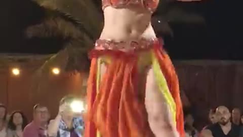 Belly Dancer at Desert Safari