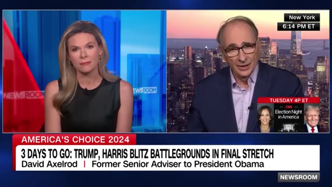 David Axelrod Grades Trump and Harris' Final Campaign Push