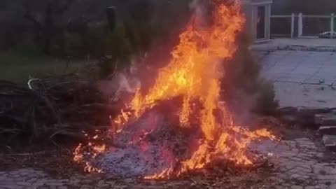 burning