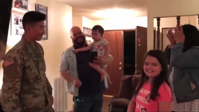 Soldiers reunite with their families #2