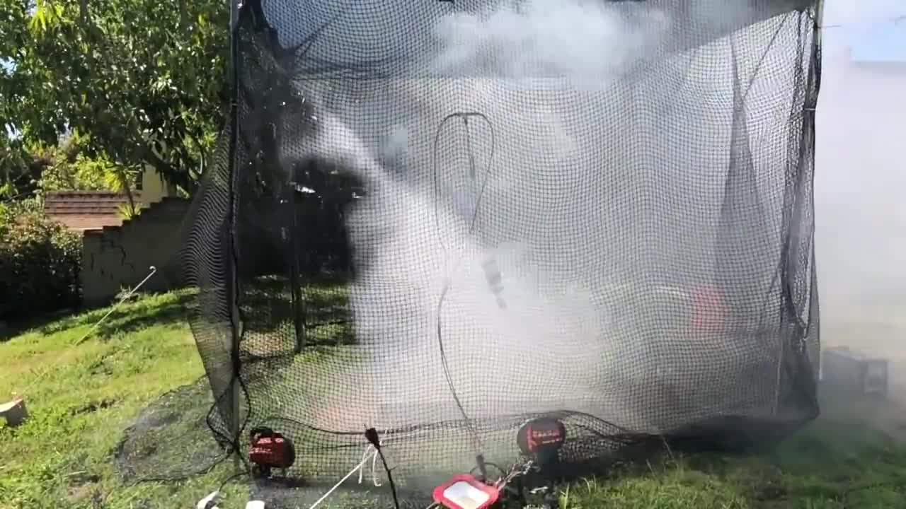 36.Rocket Powered Golf Club at 100,000 FPS