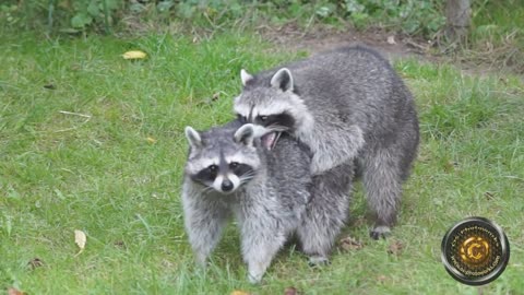 Mating Raccoons