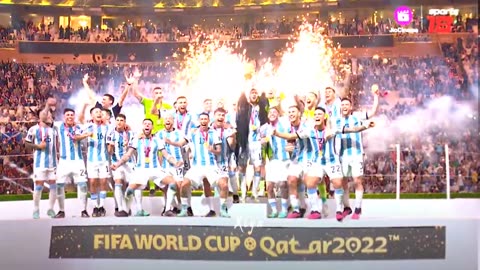 Argentina World Cup Wining Moment