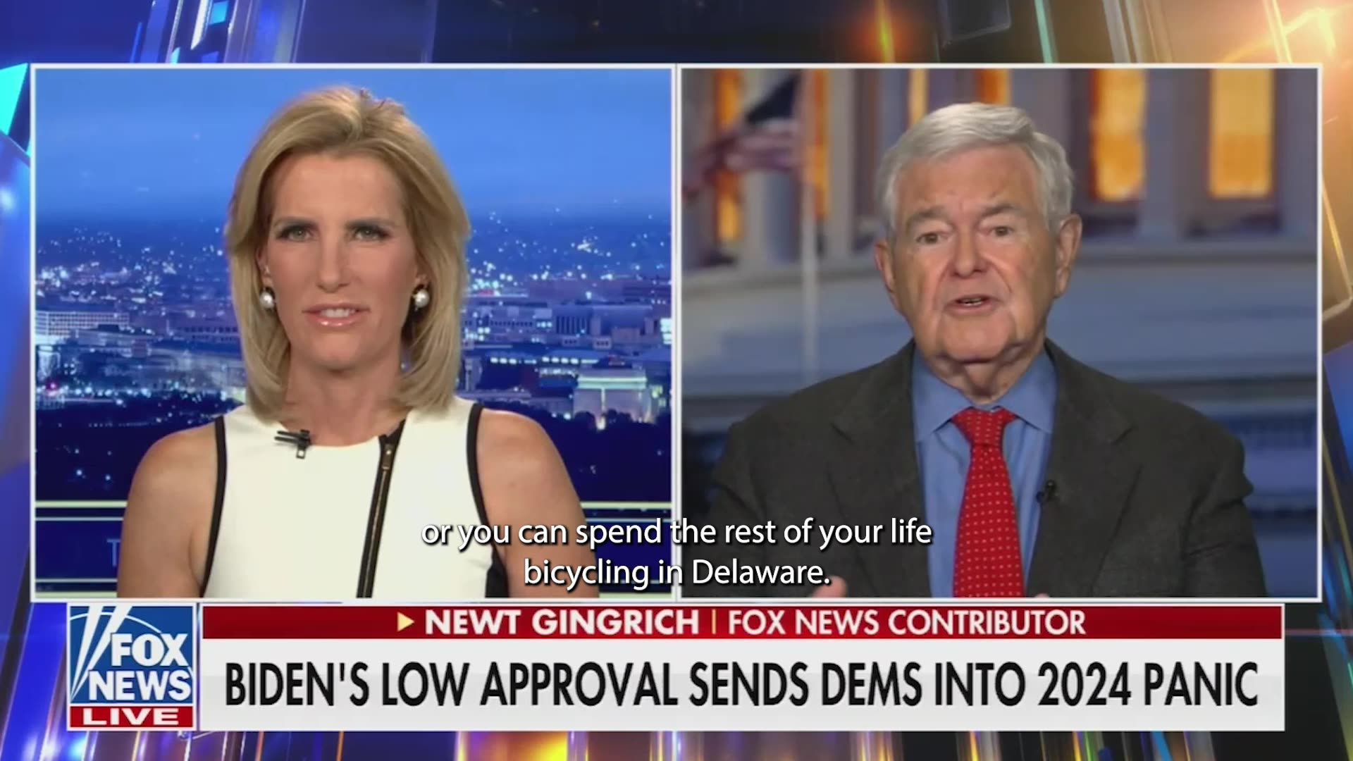 Newt Gingrich | Fox News Channels Ingraham Angle | January 29, 2024