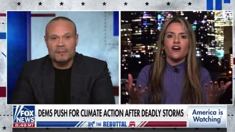 The new tonight with Bongino screaming about climate! 🤣