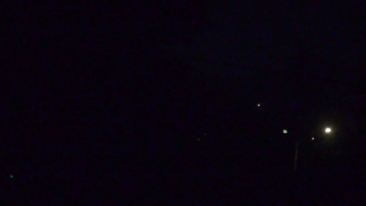 Unexplained floating, blinking light