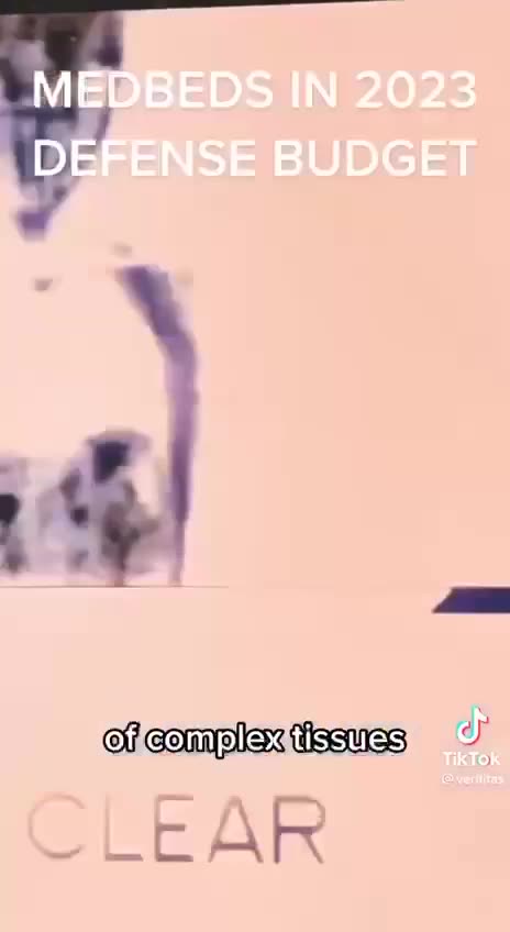 Medbeds in Defence budget