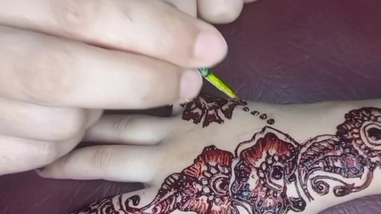 Baby girl mehndi design || Hinna Design || Mahndi