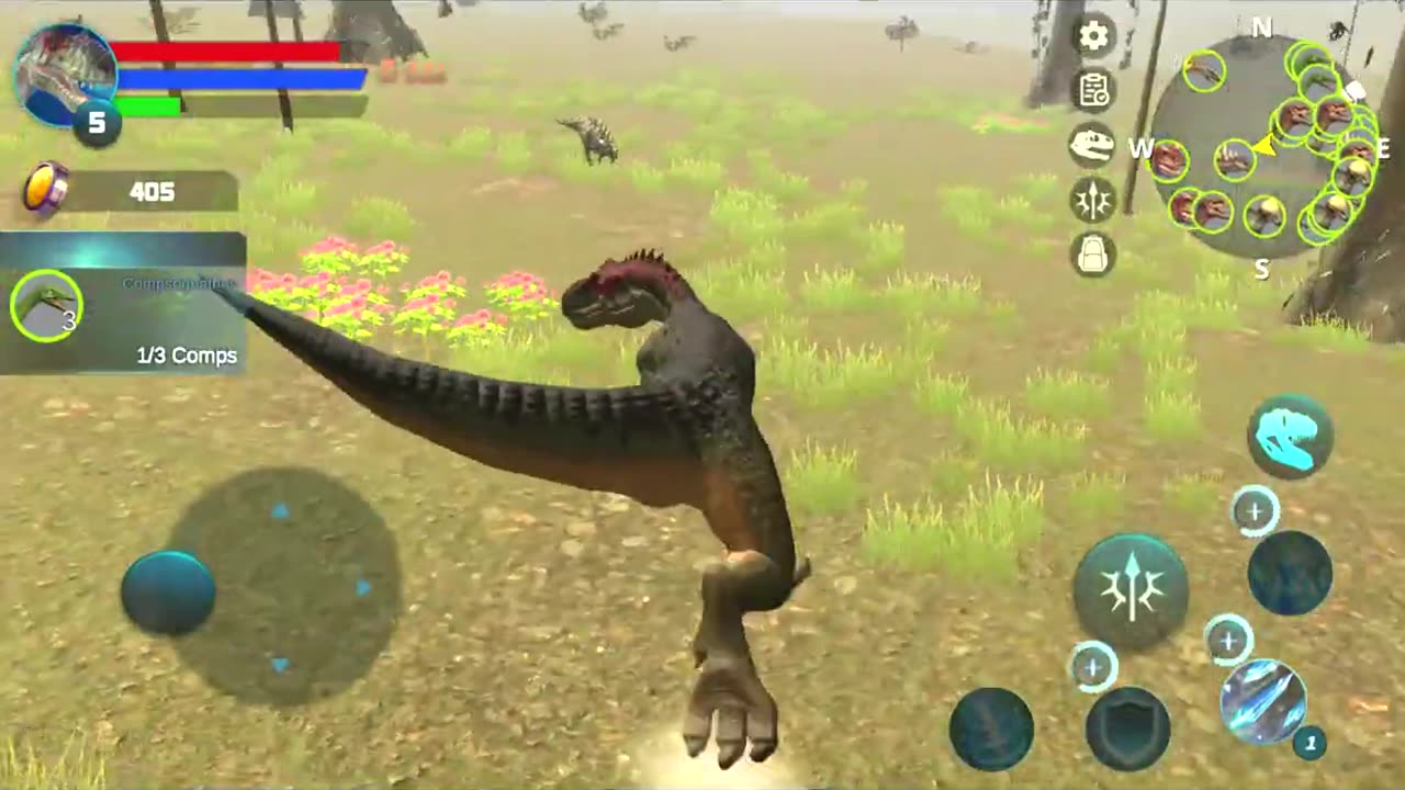 Dinosaur Fights in Allosaurus Simulator Game - Part 2