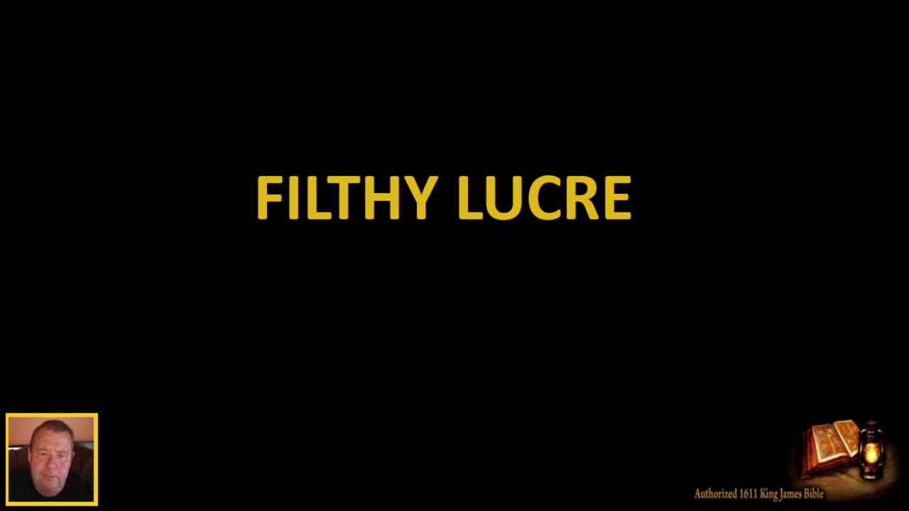 FILTHY LUCRE