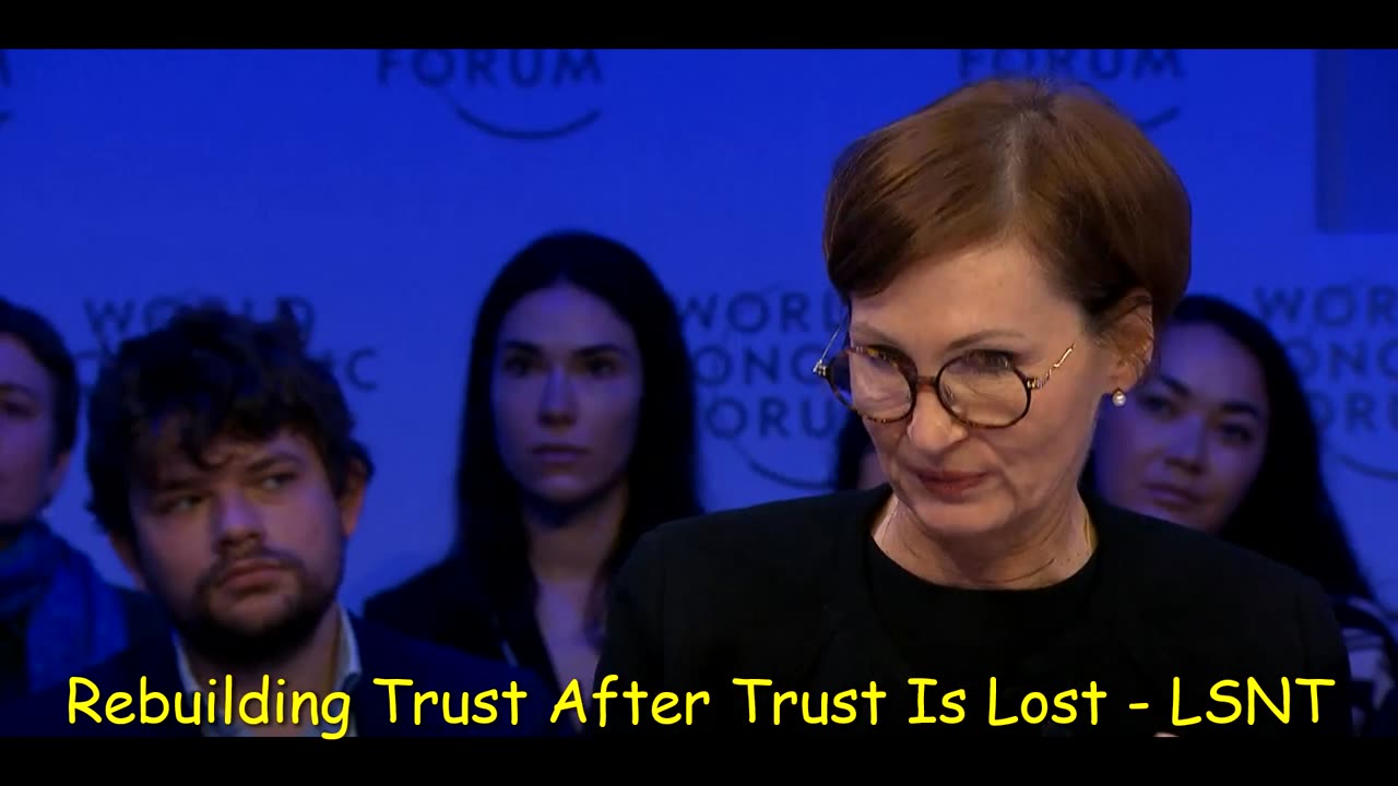 DAVOS 2024: The Level of Distrust Is At A All Time High!