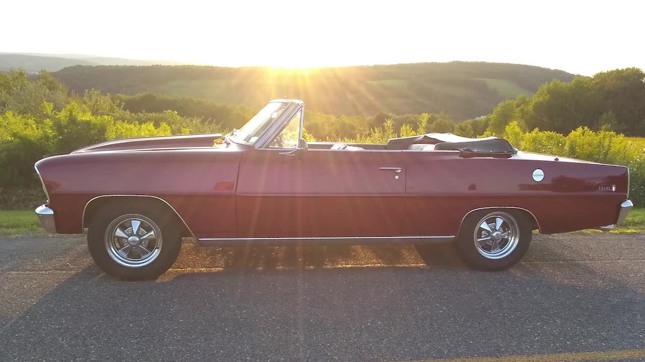 1966 NOVA CONVERTIBLE - $60,000 FIRM