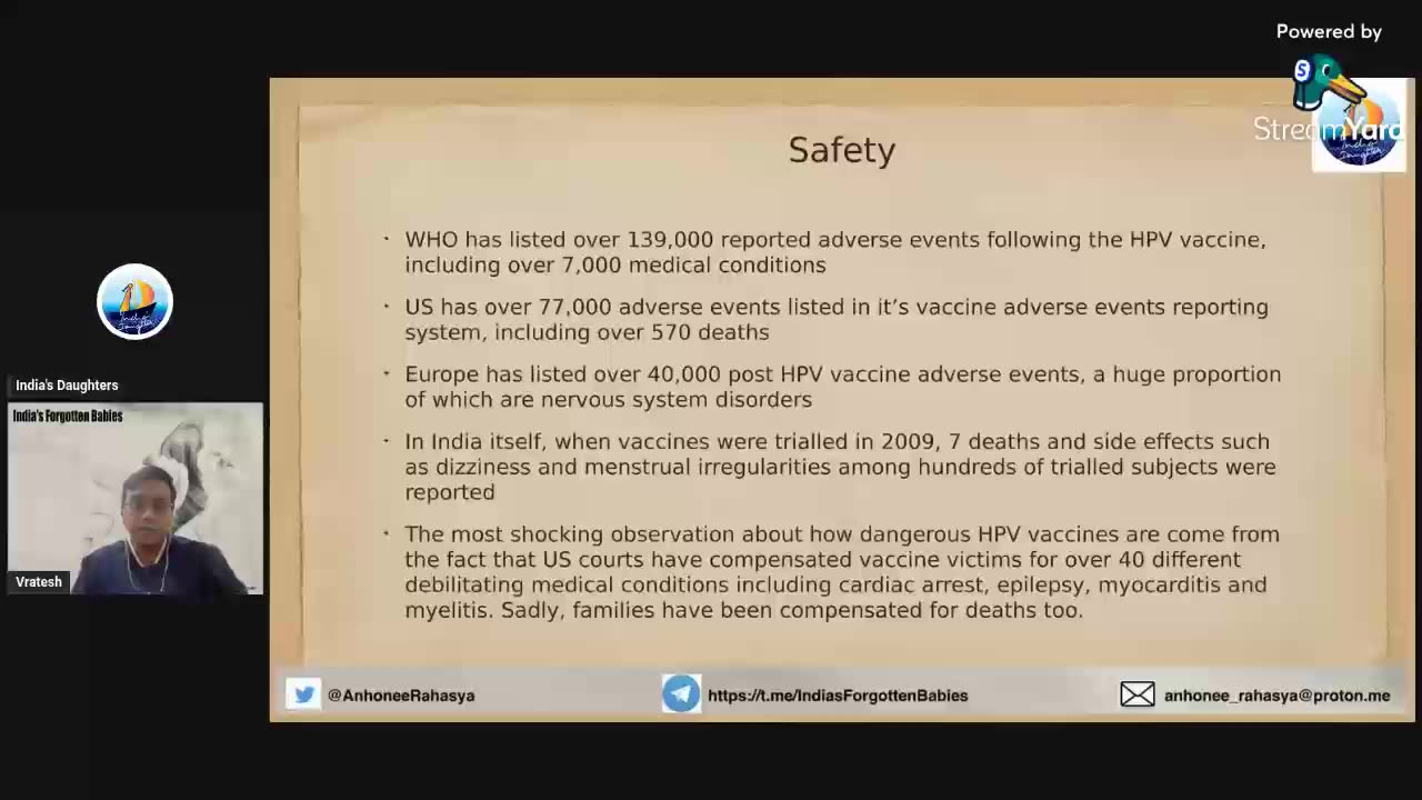 HPV Vaccine Trials In India | Vratesh Srivastava