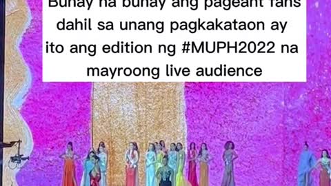 Idinaos na ang ikatlong edition ngMiss Universe Philippines noong April 30, 2022.