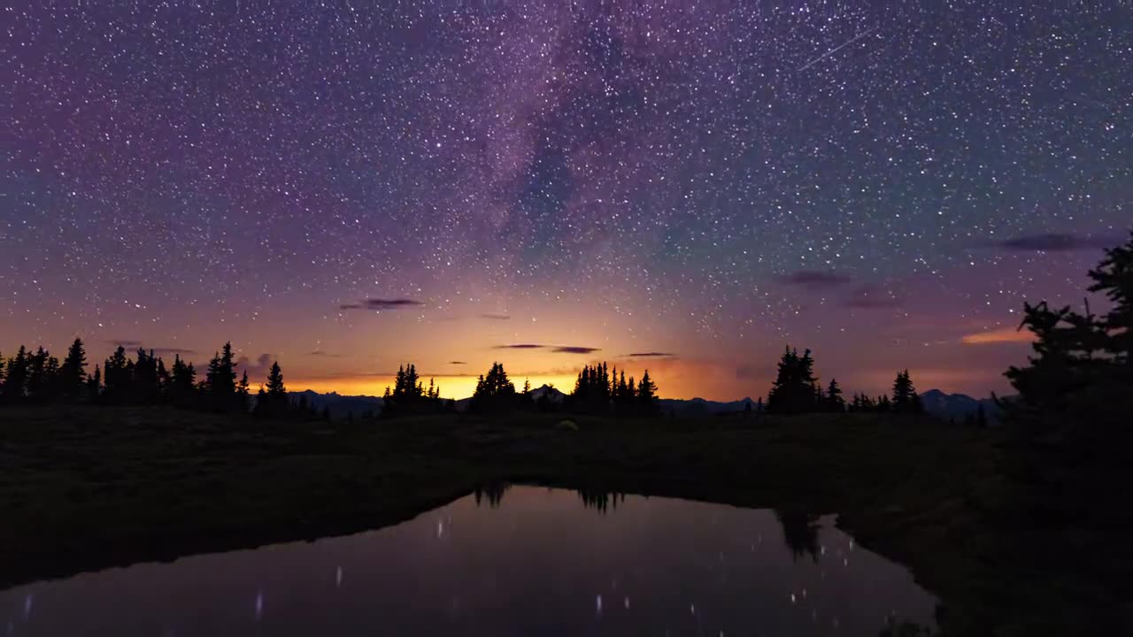 Time Lapse Video Of Star Gazing On