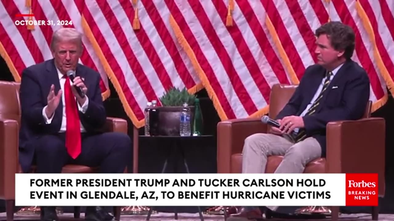 Trump Doesn't Hold Back Talking To Tucker Carlson About Harris, Liz Cheney, Biden