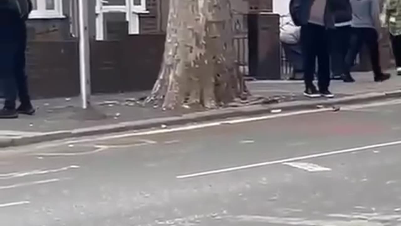 Armed police swooped on an East London college yesterday after two