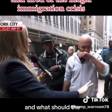 People in NYC are sick and tired of illegal immigrants!