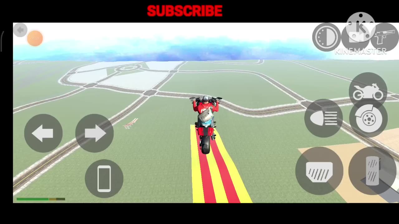 I PLAY MEGA RAMP IN BIKE