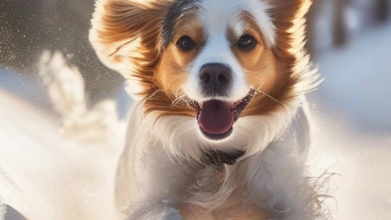 Pets React to Snow for the First Time