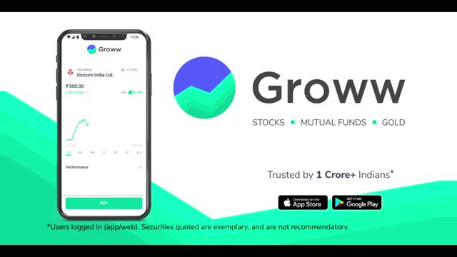 Groww App | Investment In Stocks | Share Market | Link In Description .