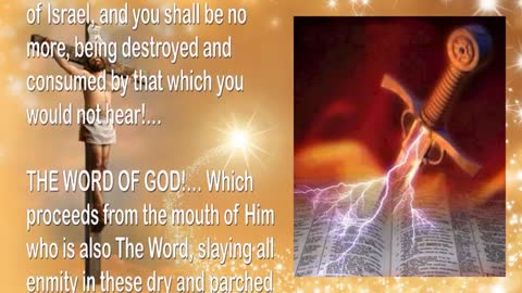 I am The Gift & The Word... Blessed are Those who accept Me 🎺 Trumpet Call of God