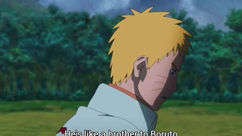 Naruto thinking his son dead