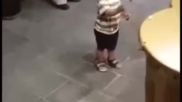 The ice cream man and the kid
