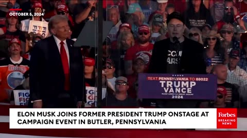 VIRAL MOMENT- Elon Musk Declares Himself 'Dark MAGA' At Trump Butler Rally