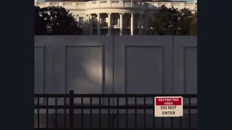 White house walls and Quarantine camps