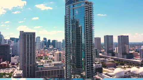 Magnificent Miami world trade center view