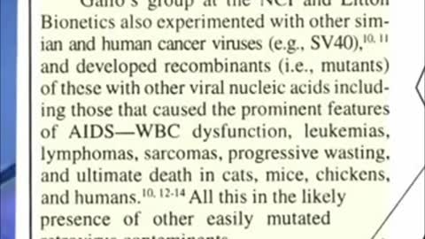 Aids was a Bioweapon
