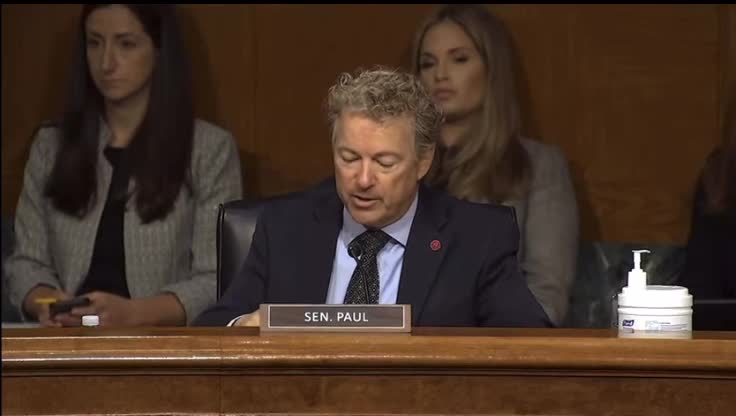 Rand Paul vs Doctor Fauci 6-16-22