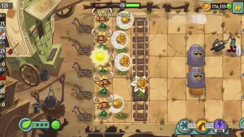 Plants vs Zombies 2 Wild West - Day 5