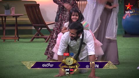 Daughter ni chusaka #Ravi emotions are priceless ❤️ #BiggBossTelugu5 today at on #StarMaa khah.,