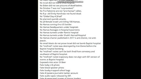 5 MONTH OLD BABY PARADED AS KILLED IN THE CONFLICT IS SAID TO BE FAKE - A DOLL