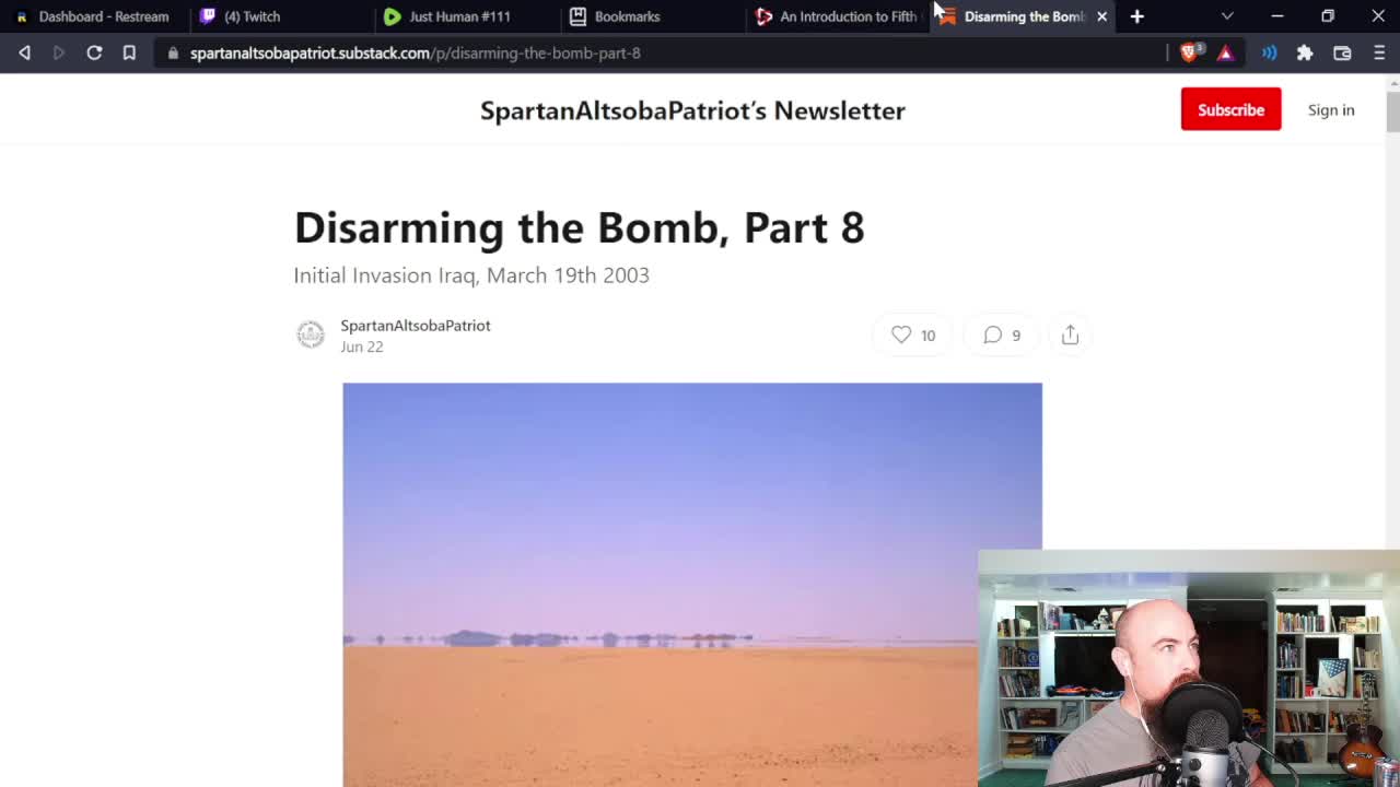 Reading: 'Disarming The Bomb Parts 7 & 8' by SpartanAltsobaPatriot