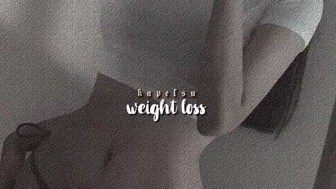 subliminal for weight loss and an hour glass figure