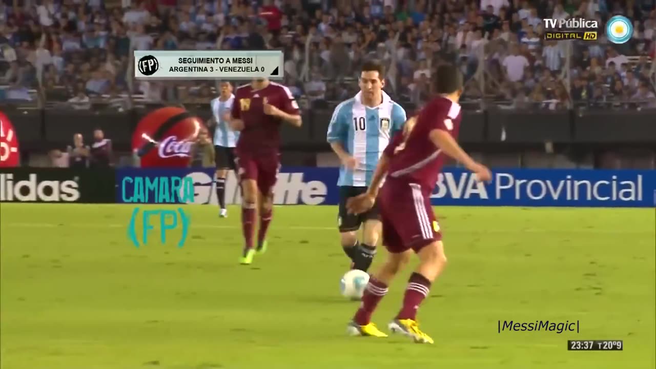 20 Impossible Plays Lionel Messi Did with Argentina ►The One Man Army◄