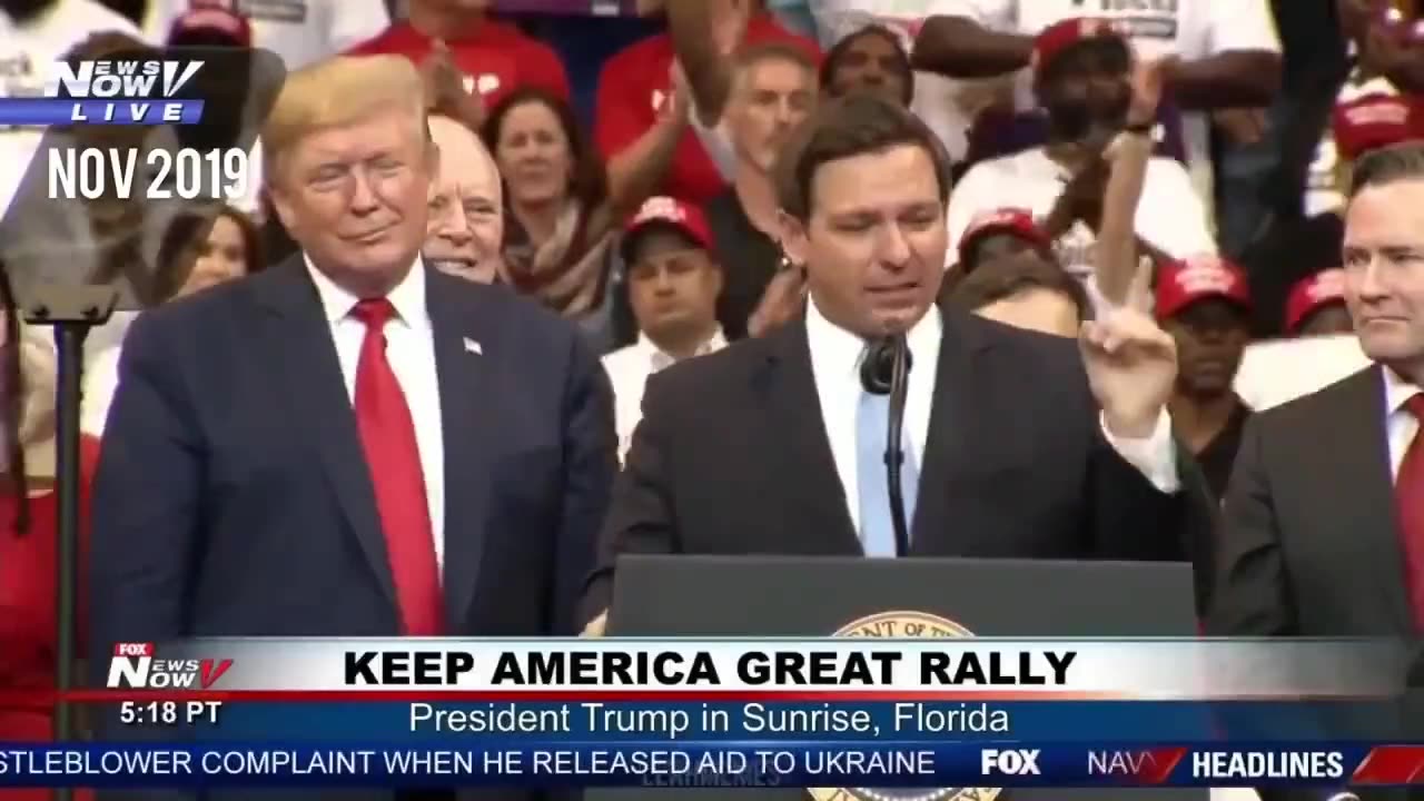 Ron DeSantis - Make Outing a Disloyal Liar Great Again