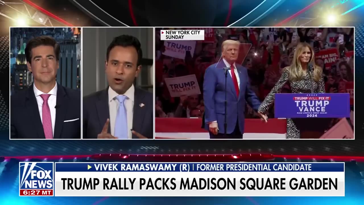 Vivek Ramaswamy Trump's MSG rally had the energy of a 'landslide'