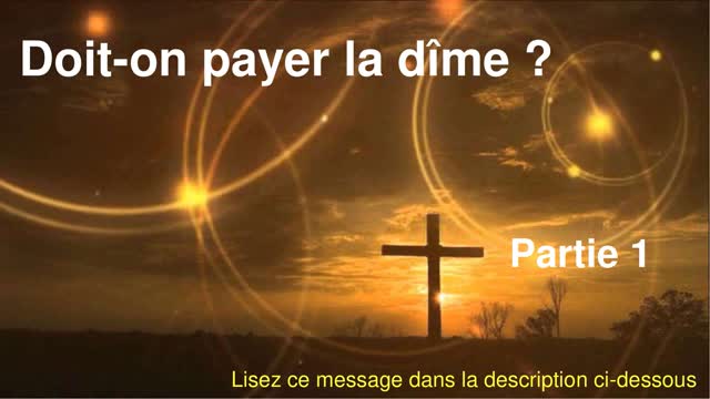 Doit-on payer la dîme ?