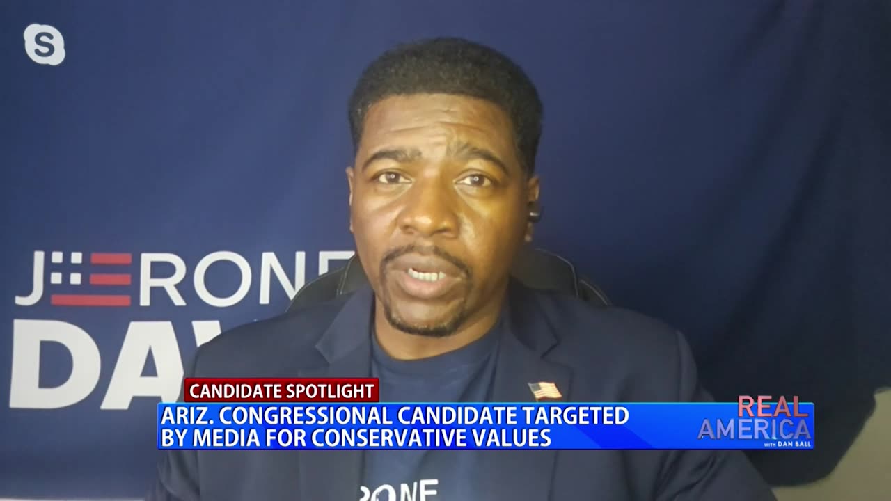 Congressional Candidate Jerone Davison w/Guest Host R.C. Maxwell on Real America, 6/17/24