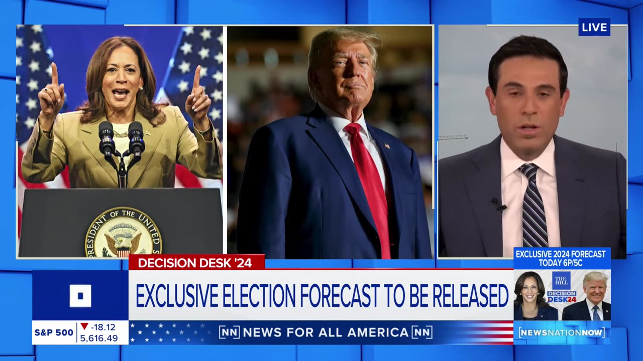 The Hill-Decision Desk HQ to release exclusive election forecast | NewsNation Now