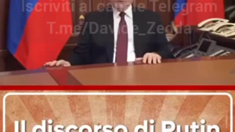 Discorso Putin senza censura